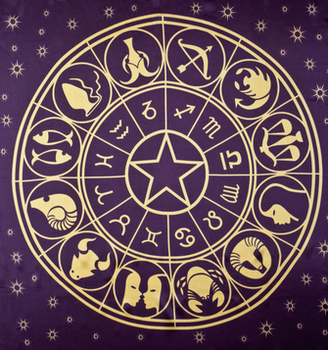 Зодиакальный круг с двенадцатью знаками зодиака